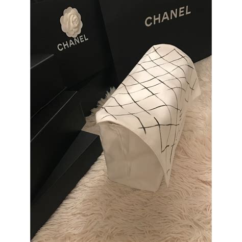 white chanel dust bag|Chanel dust bag for sale.